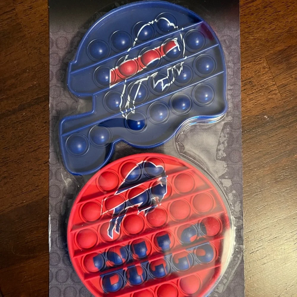 Brand New NFL Licensed‎ Buffalo Bills Popits